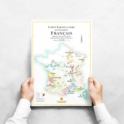 CARTE DE S VINS DE FRANCE