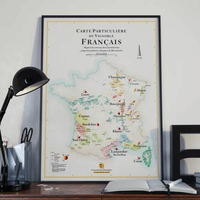 CARTE DES VINS DE FRANCE