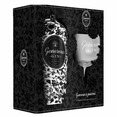 genrous gin coffret 1 verre