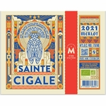SAINte cigale etiquette