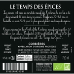 le temps des epices contre etiquette