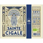 Sainte cigale blanc