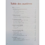 table des matières (1)