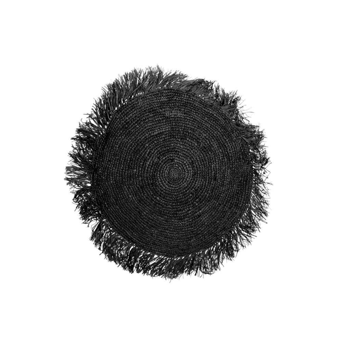 the-raffia-cushion-round-black-m