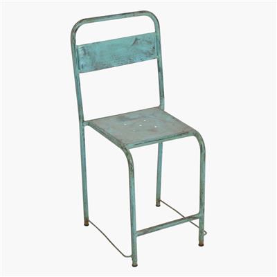 chaise turquoise
