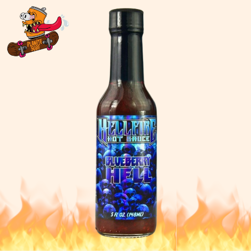 SAUCE HELLFIRE HOT SAUCE BLUE BERRY HELL 148 ML