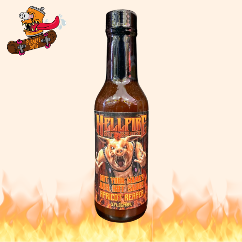 SAUCE HELLFIRE HOT SAUCE APRICOT REAPER 148 ML