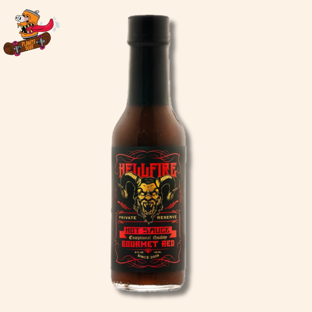 Sauce HellFire Hot Sauce Gourmet Red Private Reserve