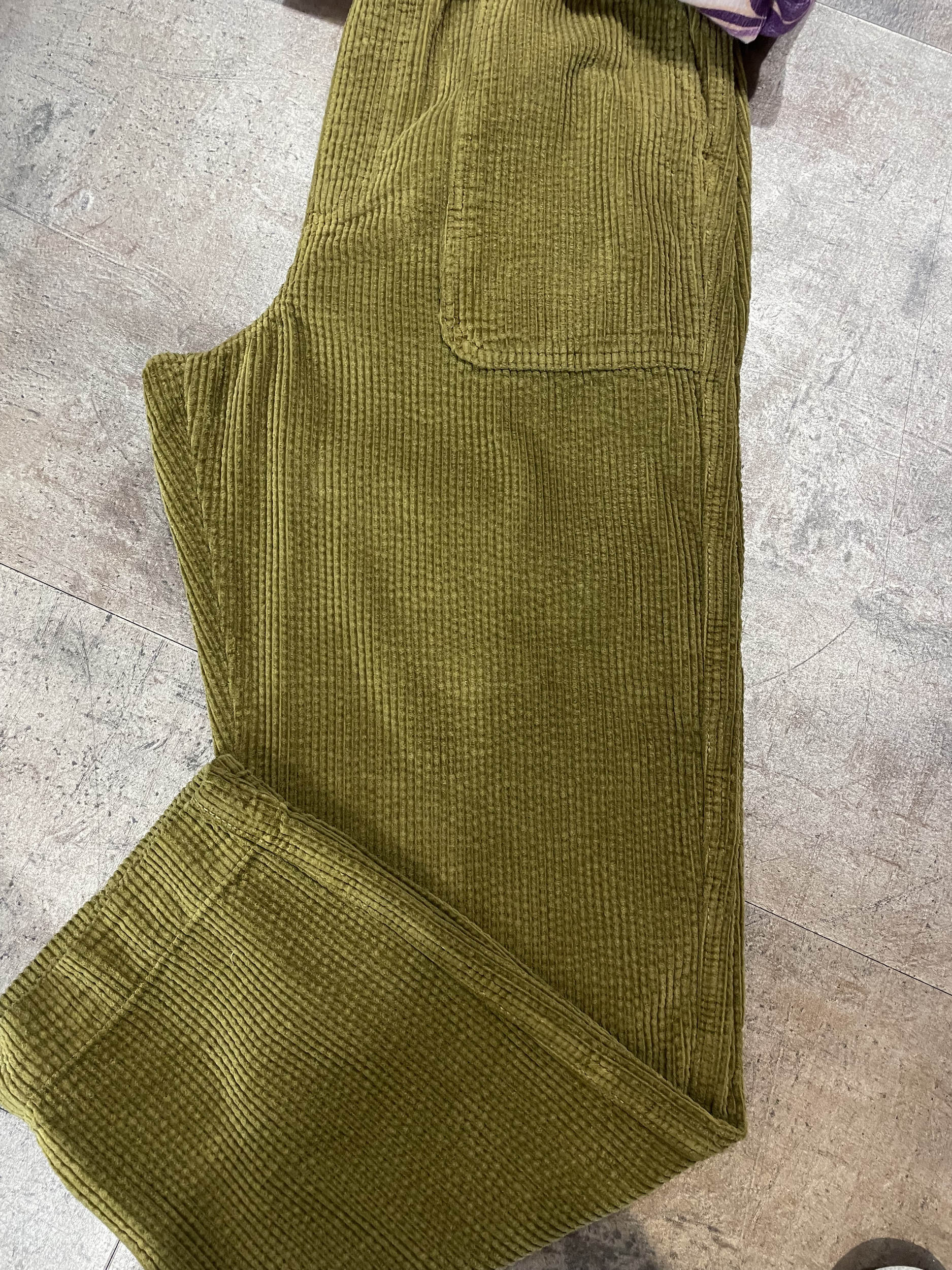 PANTALON VERT KANOPE 1