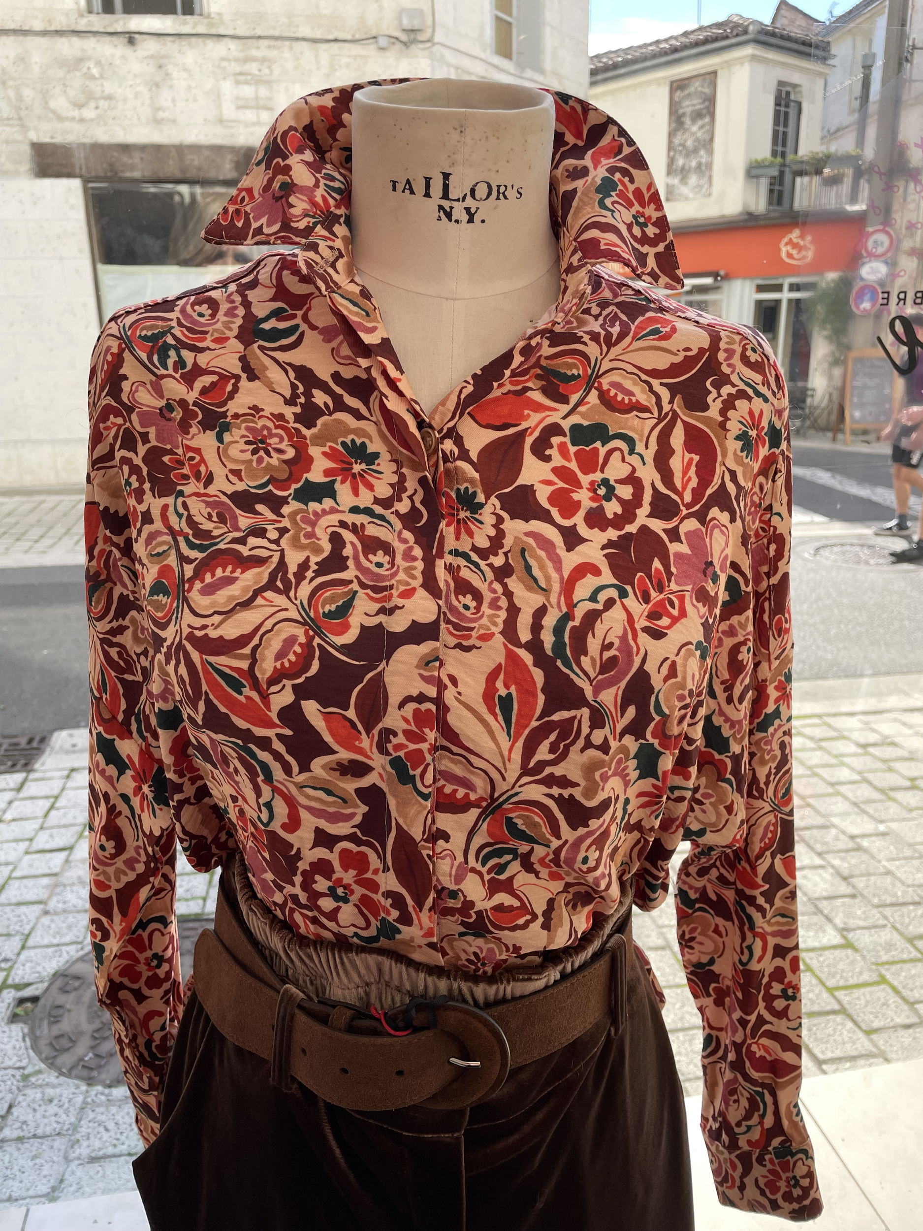 CHEMISE FLEURIE 2