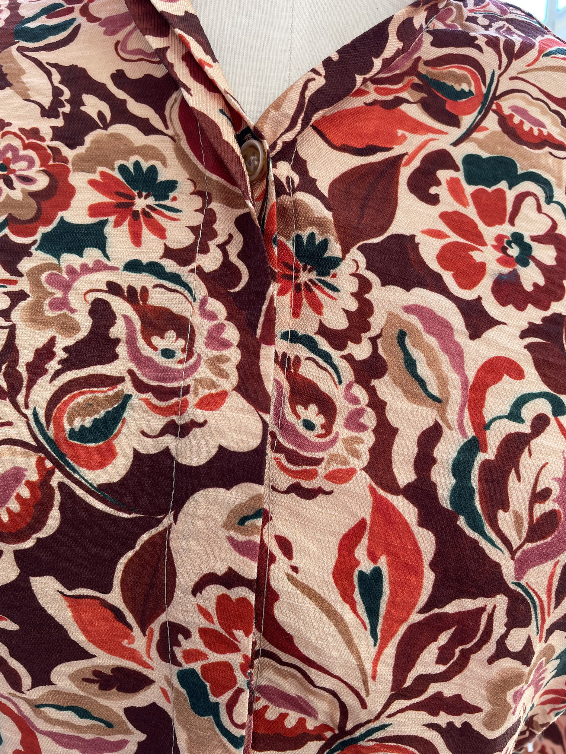 CHEMISE FLEURIE
