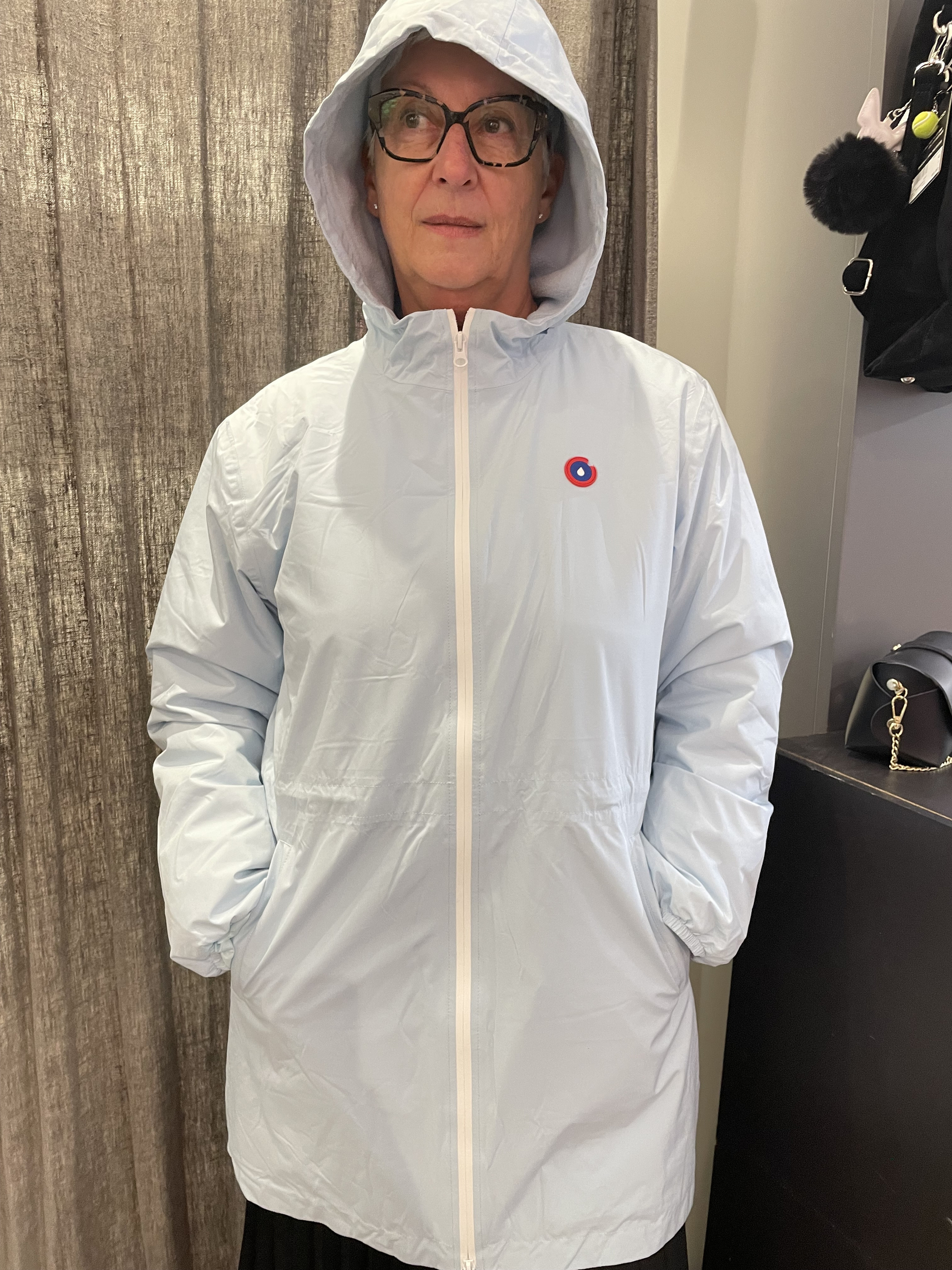 ANORAK FLOTTE BLEU CIEL 2