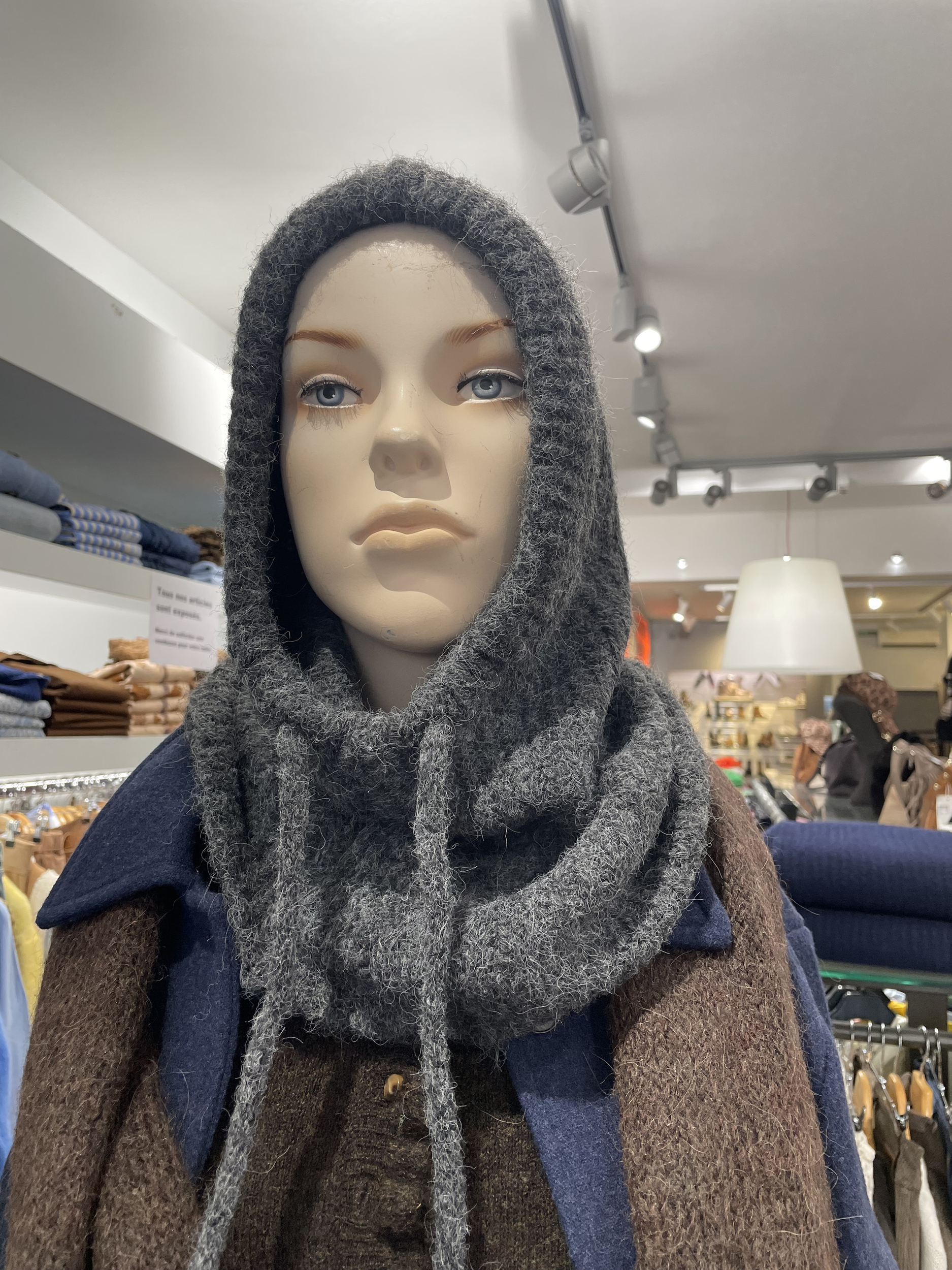 CAGOULE GRISE 2