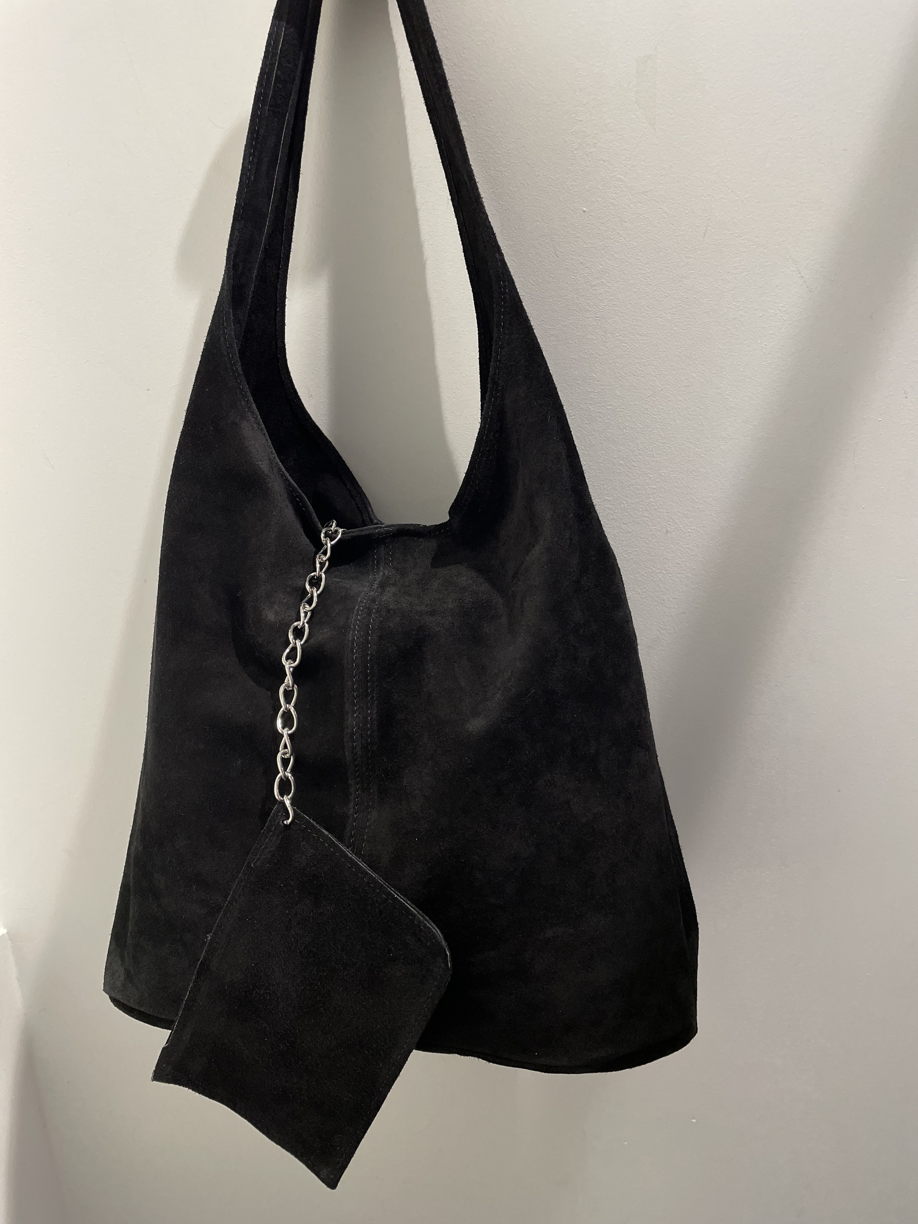 SAC EN DAIM NOIR