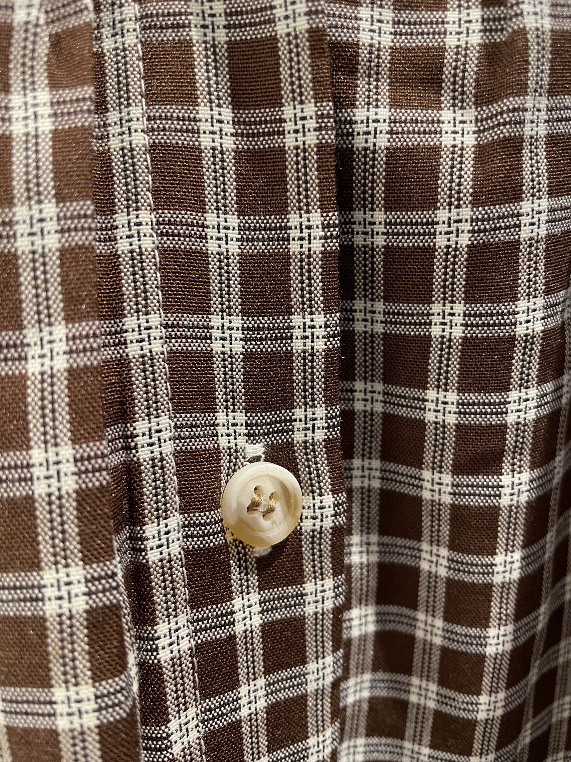 CHEMISE CARREAUX CHOCOLAT 2