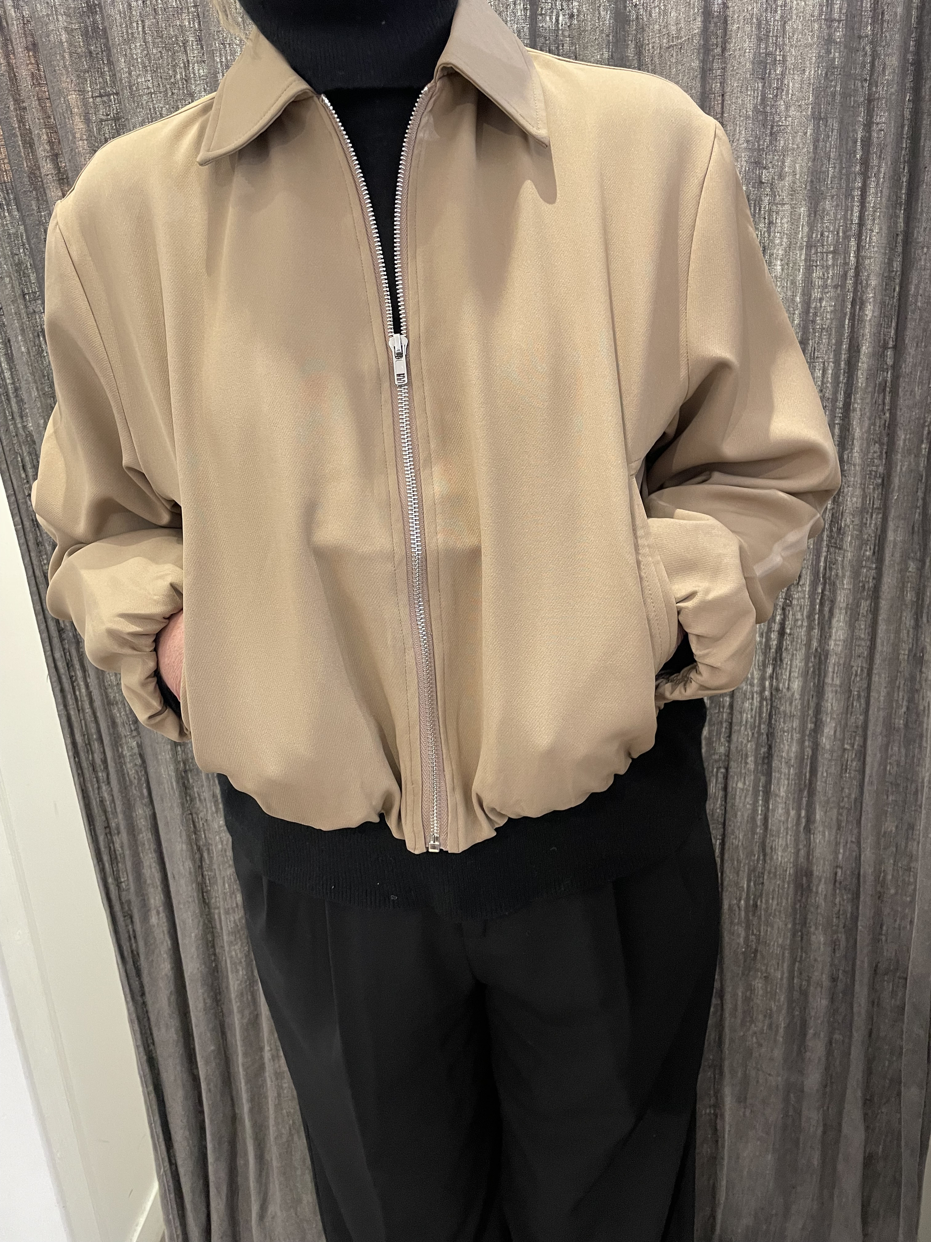 blouson beige 2