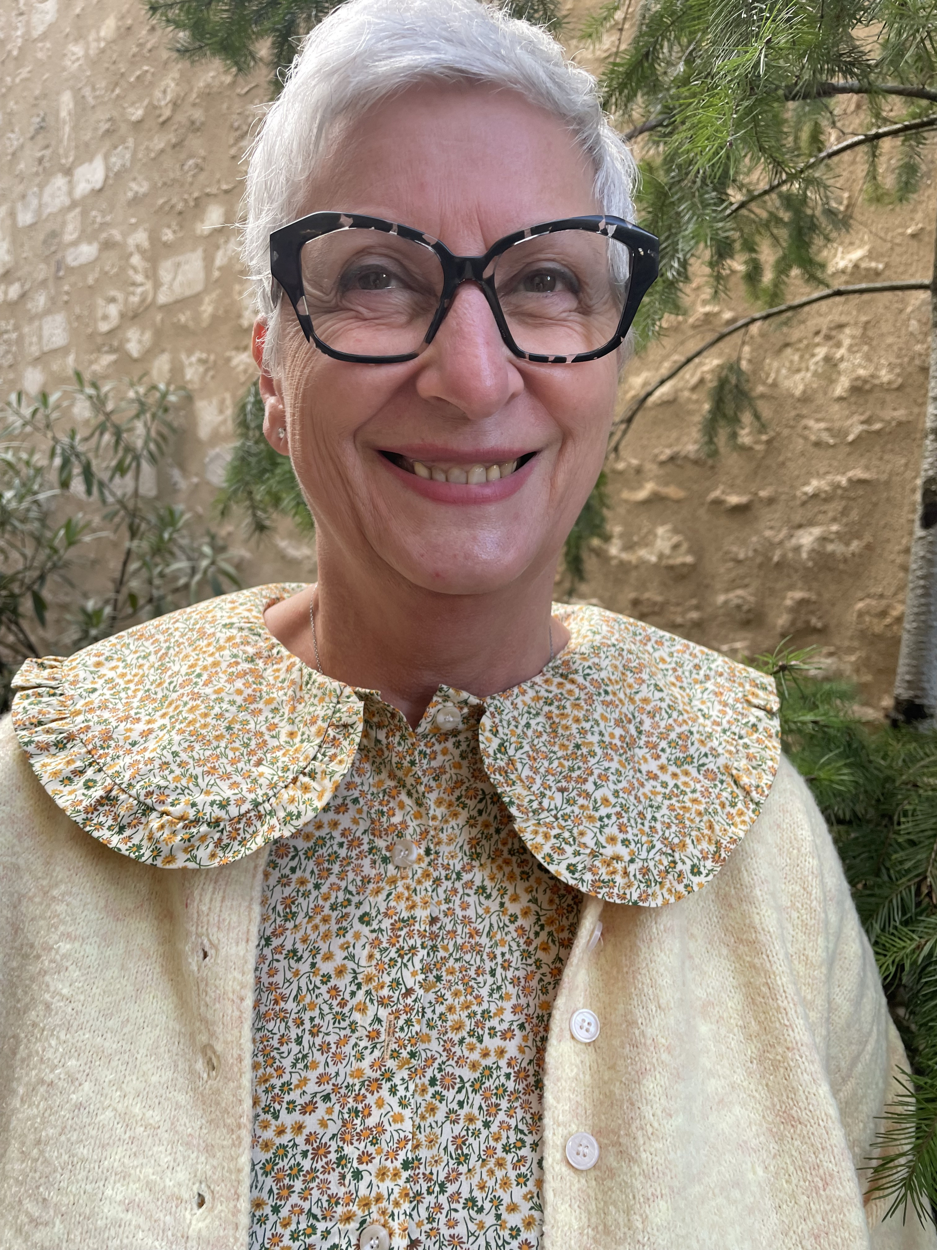 CHEMISE A FLEURS