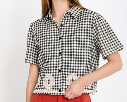 chemise skatie vichy