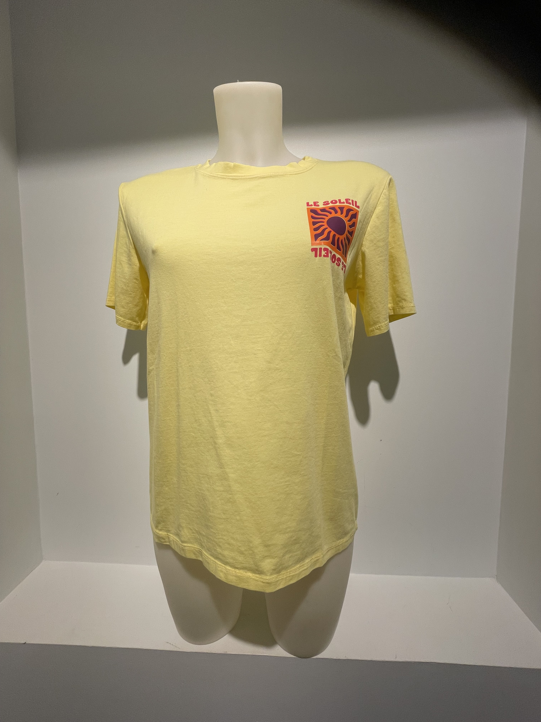 TEE SHIRT LE SOLEIL JAUNE 1