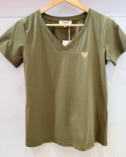 TEE SHIRT KAKI