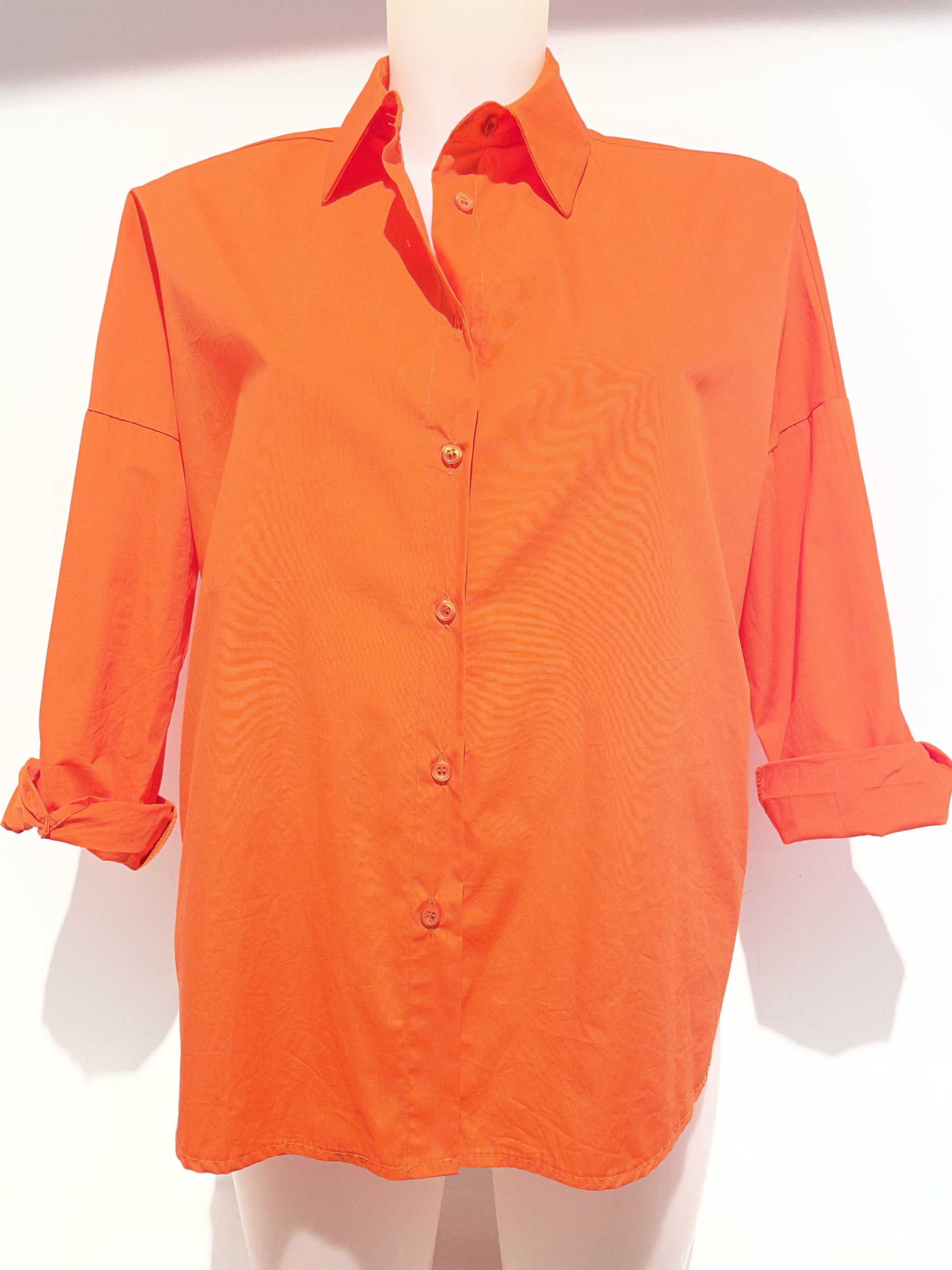 CHEMISE ORANGE