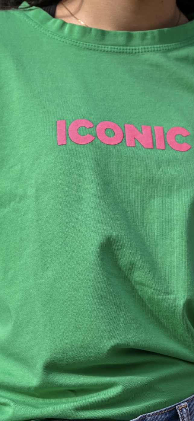 tee shirt iconic vert 2