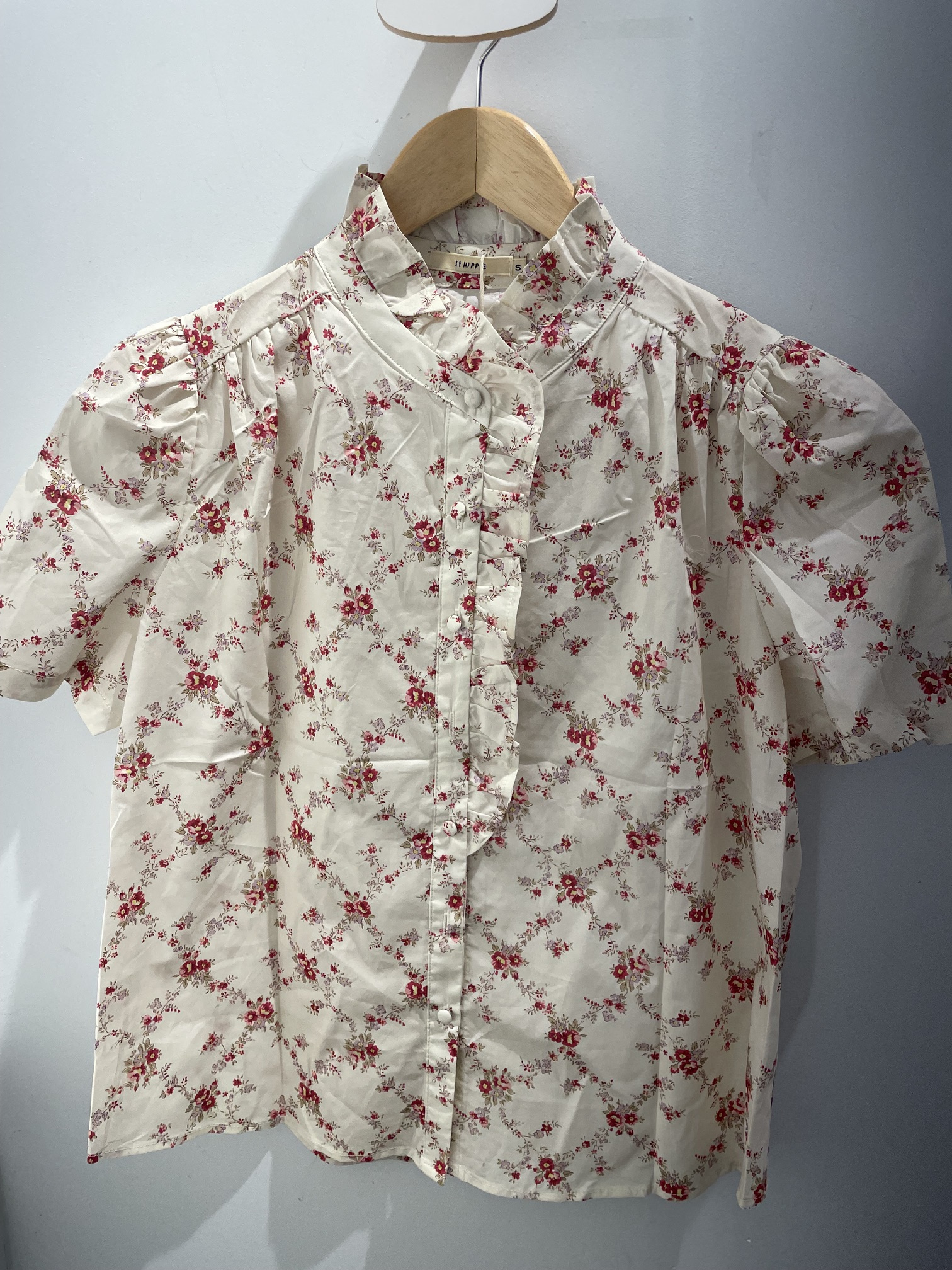BLOUSE MANCHES COURTES 1