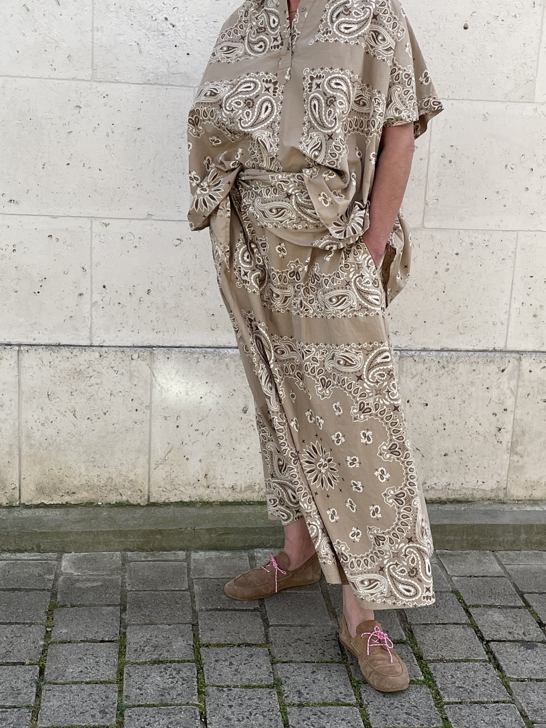 JUPE BANDANA BEIGE 2