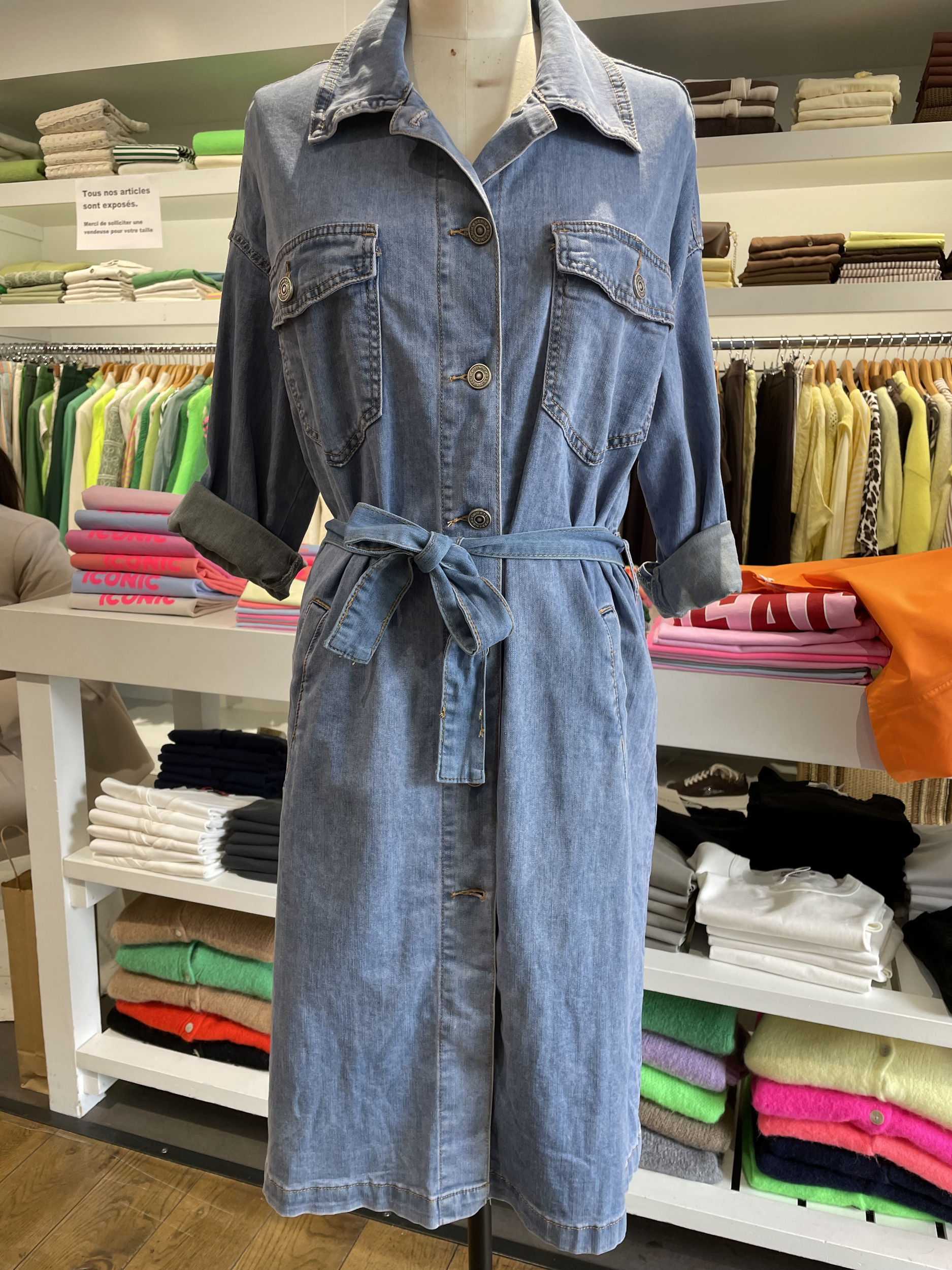 ROBE EN JEAN 2