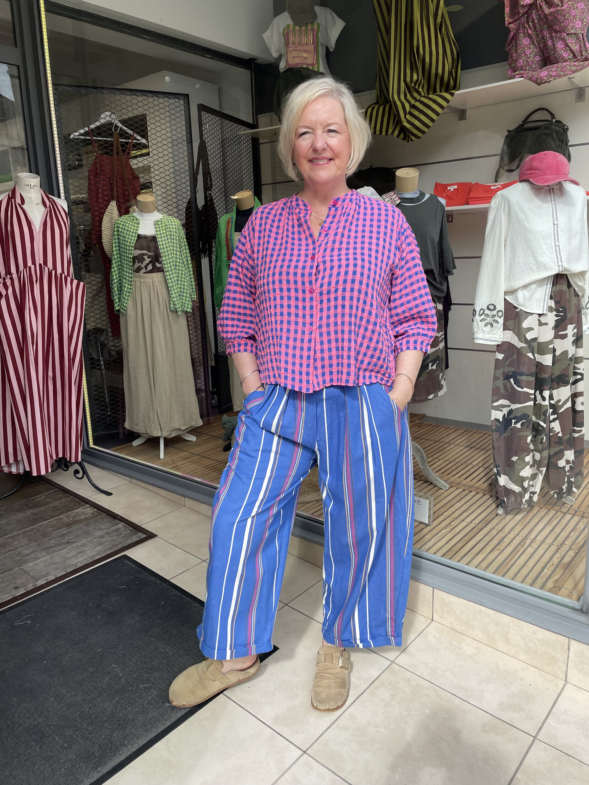 CHEMISE CARREAUX JOHANNA