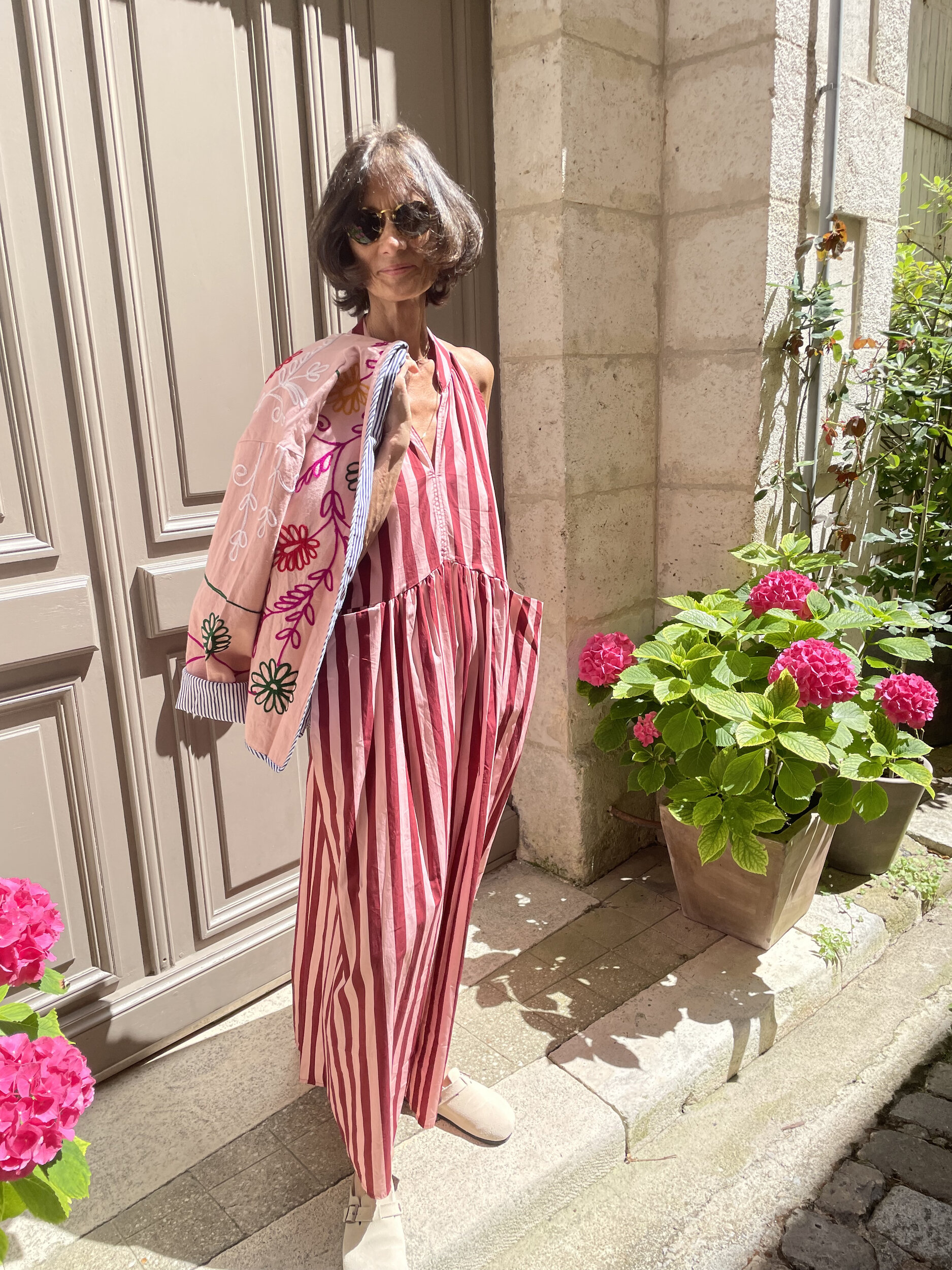 ROBE RAYEE ROSE 1