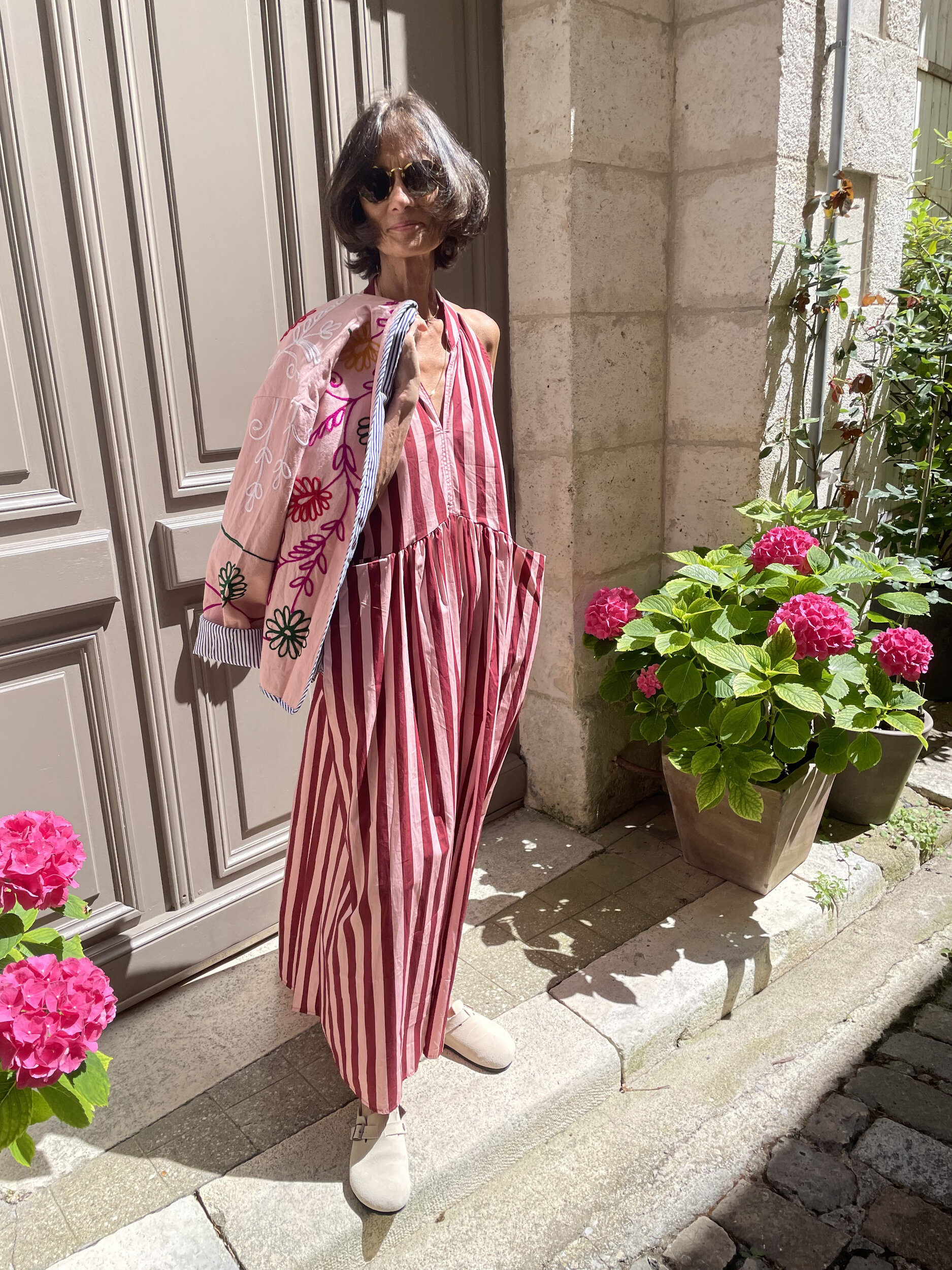 ROBE RAYEE ROSE 2