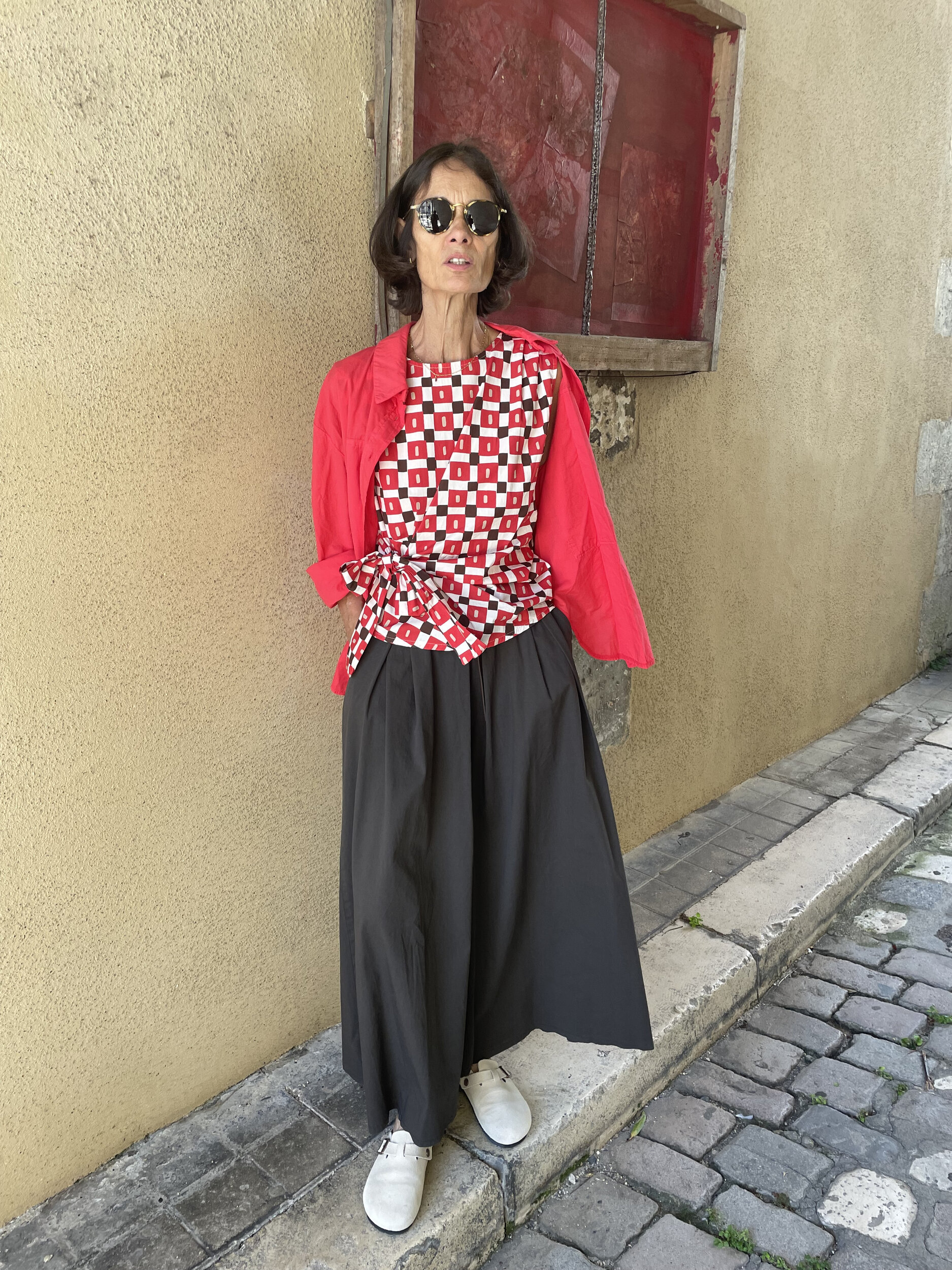 JUPE CULOTTE CHOCOLAT 1