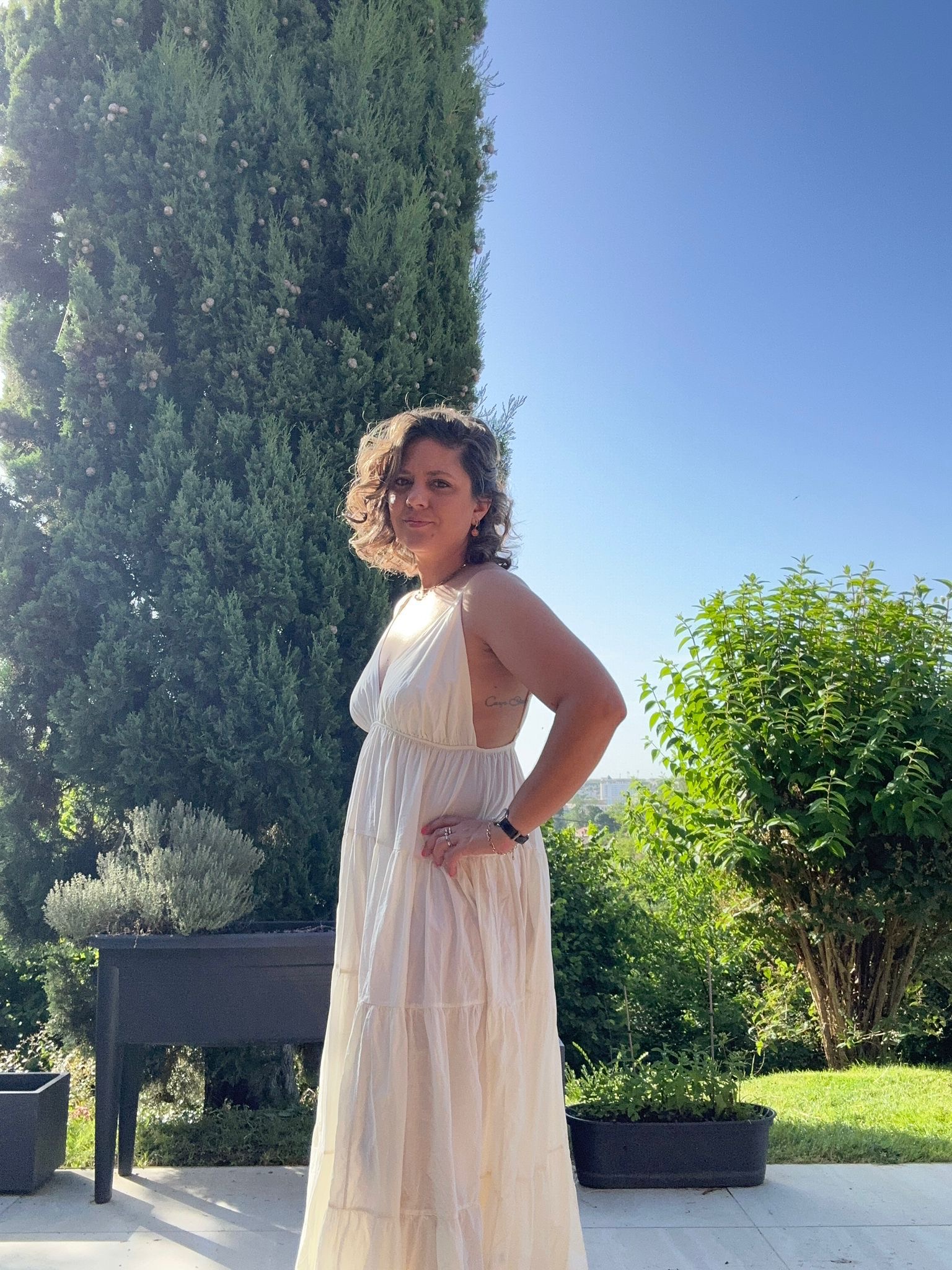 robe longue ecrue 2