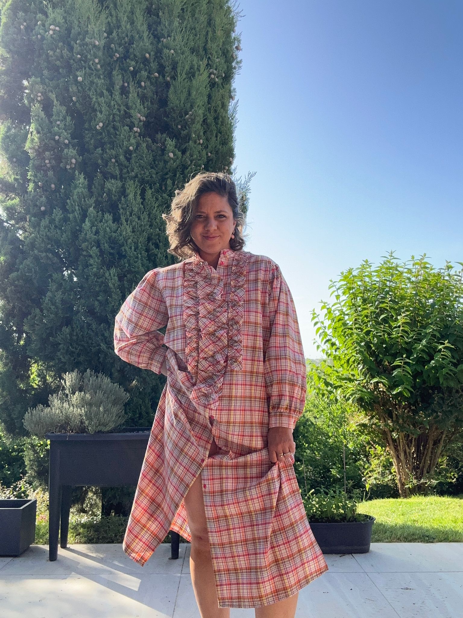 robe a carreaux 3