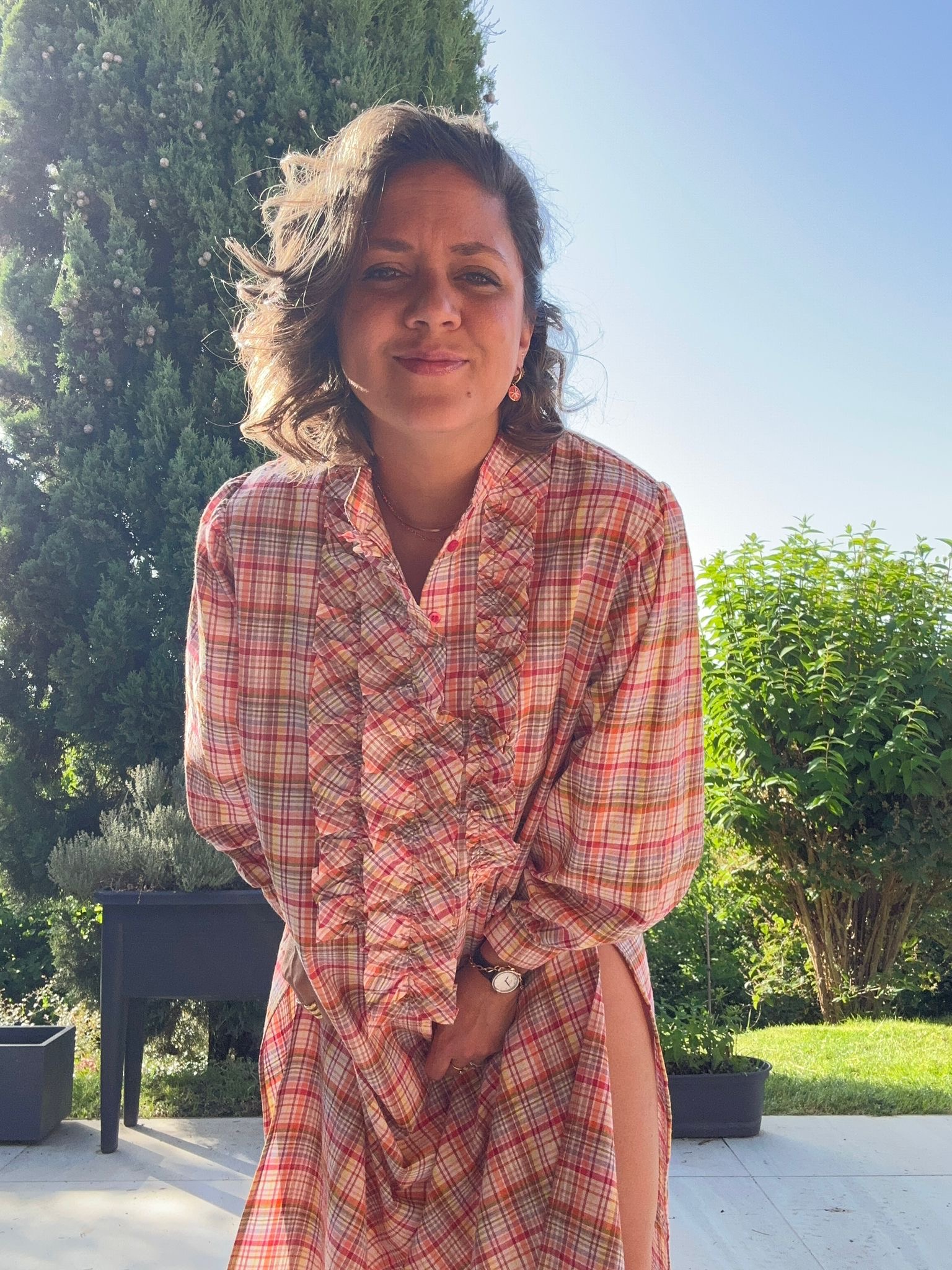 robe a carreaux johanna