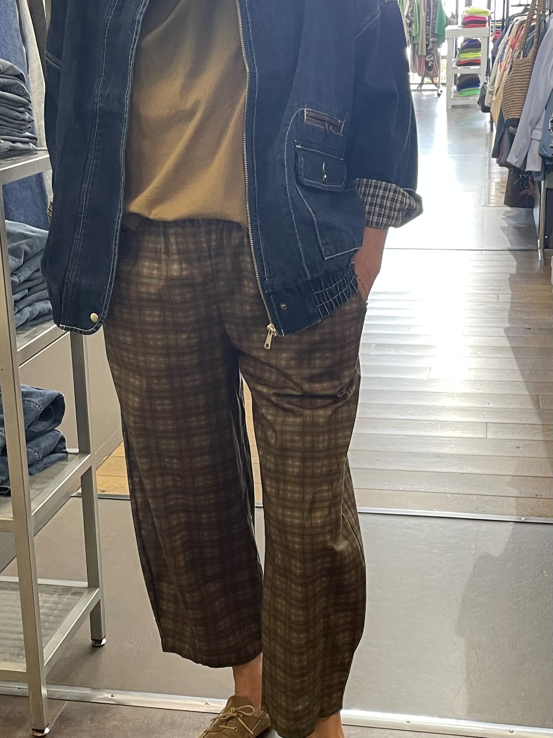 PANTALON A CARREAUX