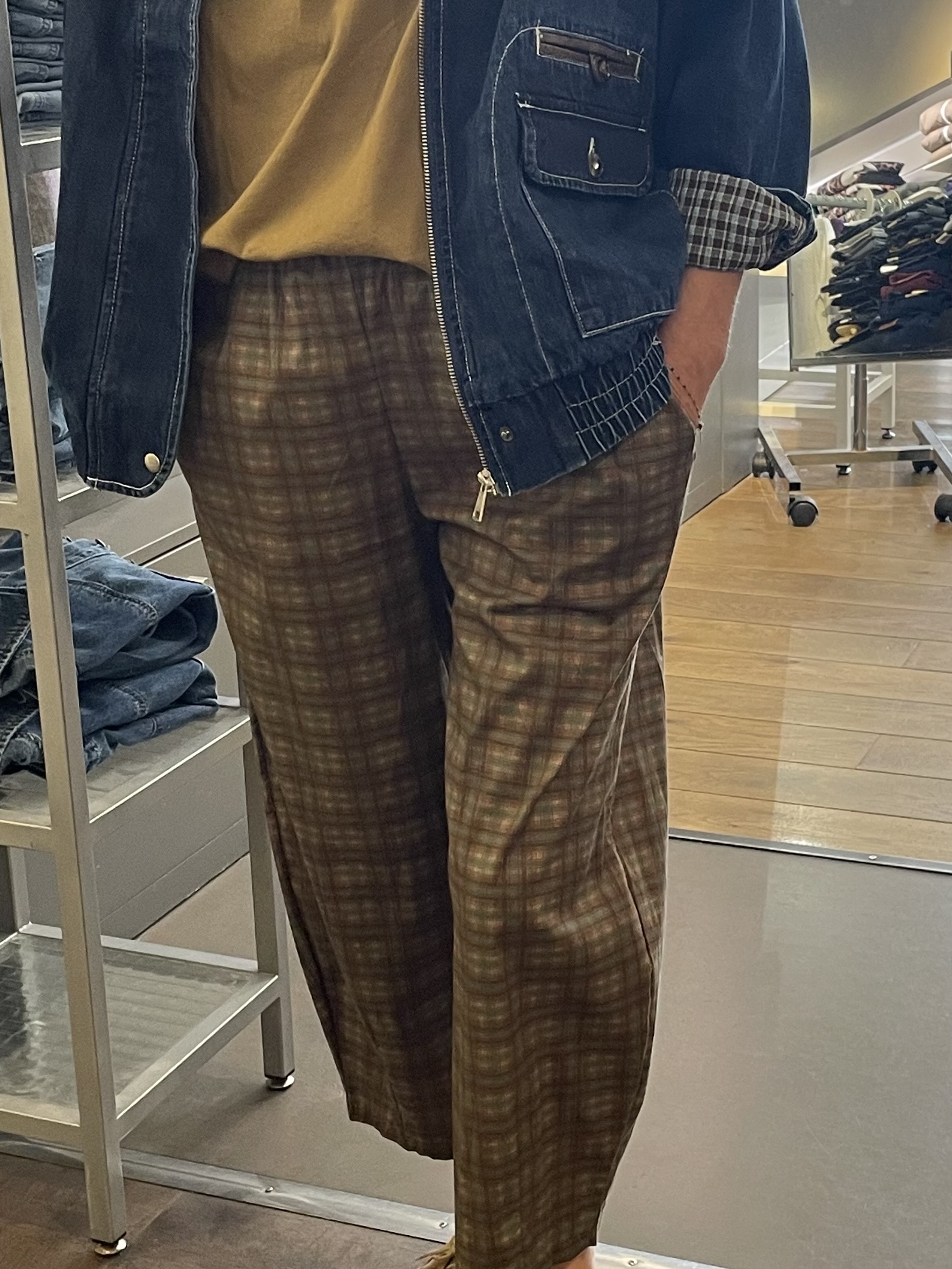 PANTALON A CARREAUX 2