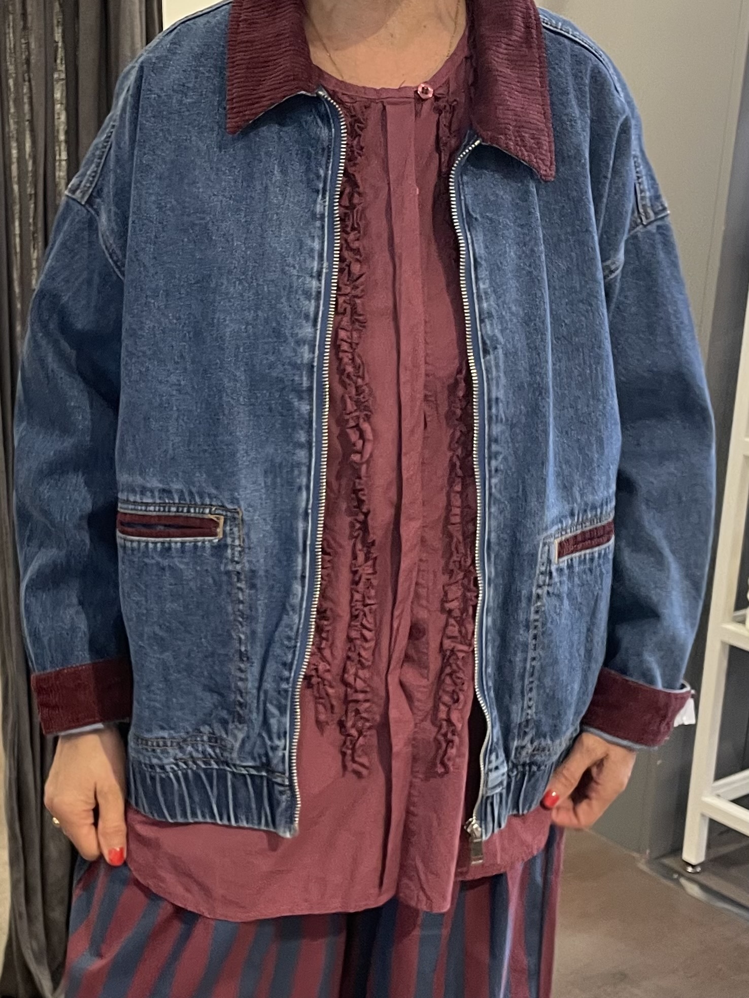 BLOUSON EN JEAN 1