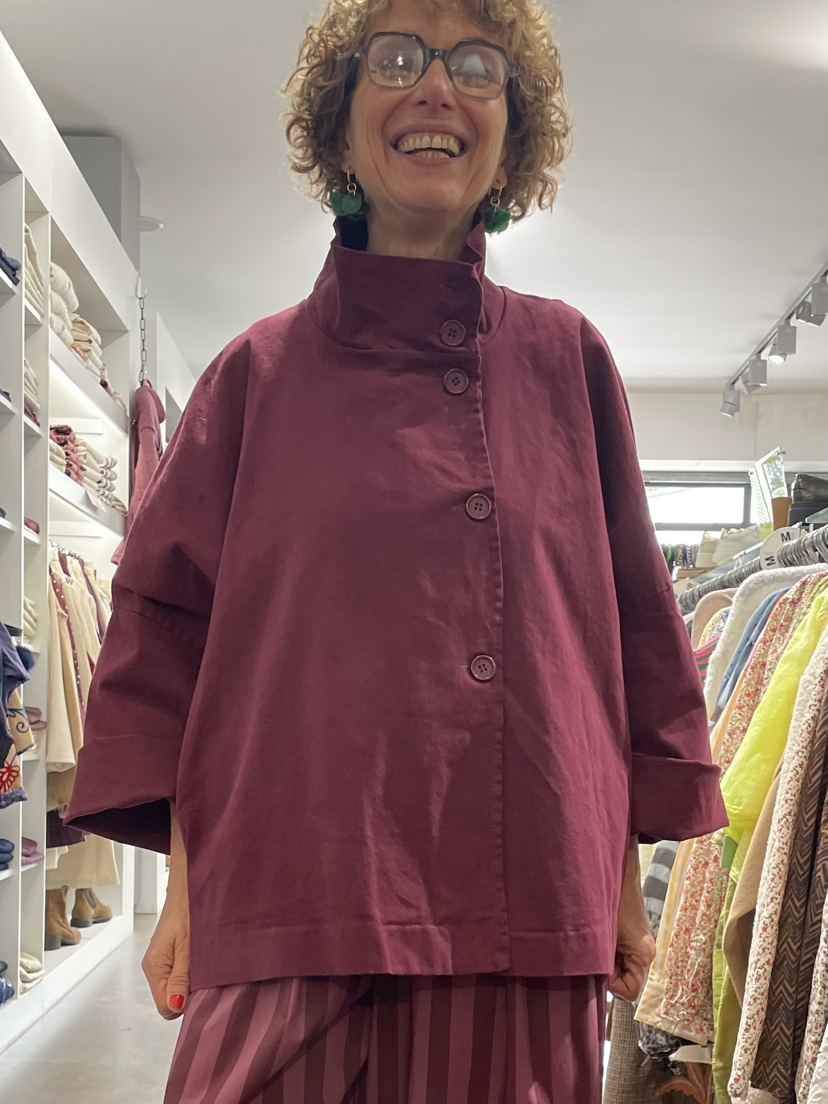 VESTE BORDEAUX 1