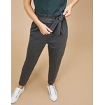 IKKS-PANTALON GRIS PAPER_BAG EN MAILLE I_CODE-QT22014-25_1