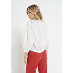 IKKS-BLOUSE BLANC CASSE _ BRODERIES TON SUR TON I_CODE-QU13034-19_3