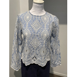 BLOUSE BLEU CIEL 2