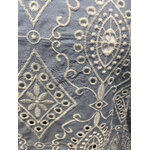 BLOUSE BLEU CIEL