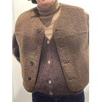 GILET REVERSIBLE MARRON