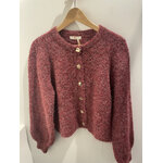 CARDIGAN BORDEAUX 2