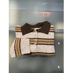 PULL RAYE COL MARRON 2