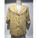 BLOUSE A POIS JAUNES