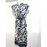ROBE IMPRIMEE BLEU MARINE SKATIE 2