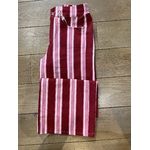 PANTALON RAYE ROUGE